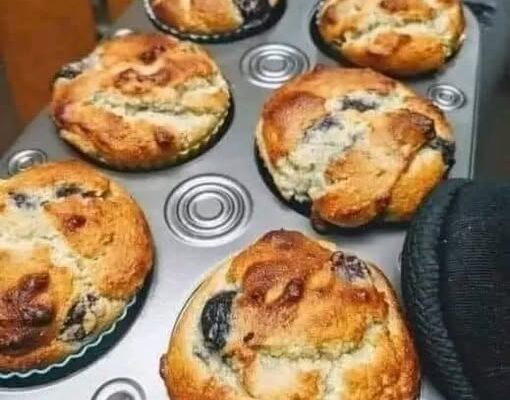 Babeczki z jagodami dla diabetyków