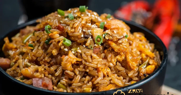 Ryż smażony z wołowiną