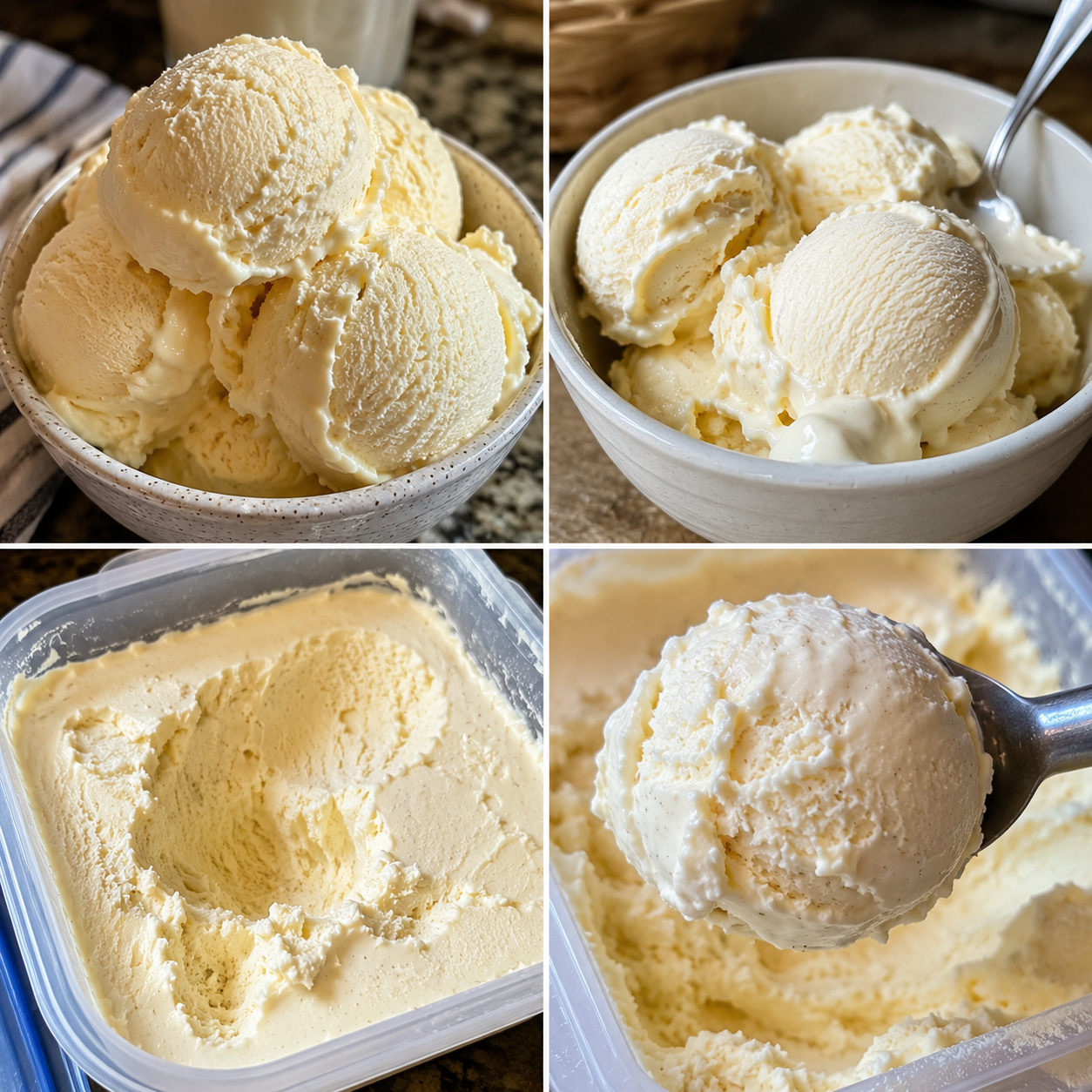 🍦✨ Domowe lody z tylko 3 składników – kremowe i bez maszynki