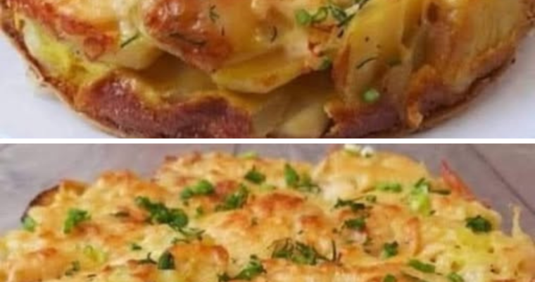 🧀🥔 Serowa zapiekanka ziemniaczana – kremowa, sycąca i pysznie ciągnąca się