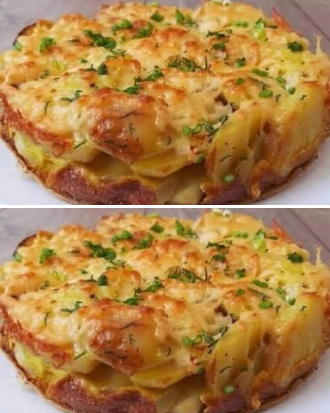 🧀🥔 Serowa zapiekanka ziemniaczana – kremowa, sycąca i pysznie ciągnąca się