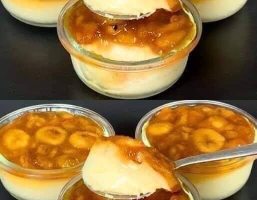 Banana Foster Pudding – Kremowy Deser Bananowo-Karmelowy