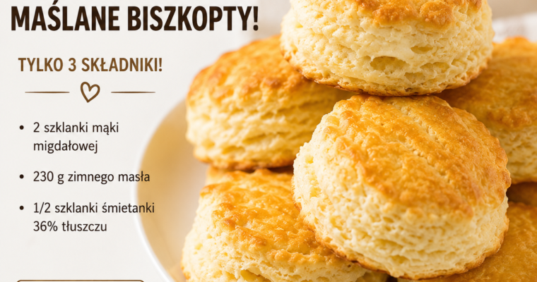 Maślane Bułeczki Bez Dodatku Cukru – Tylko 3 Składniki!