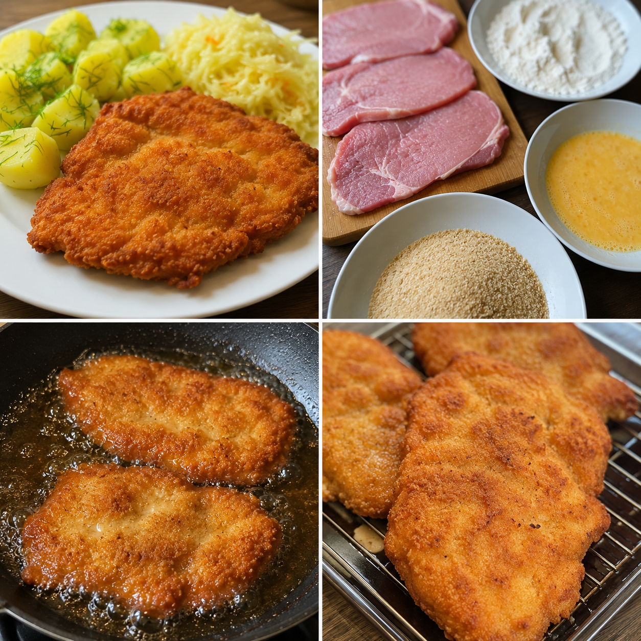 Kotlet Schabowy SUPREME – Chrupiący, Soczysty i Godny Królewskiego Obiadu