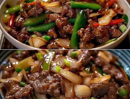 Wołowina Stir-Fry z Cebulą po Chińsku – Szybki i Aromatyczny Przepis