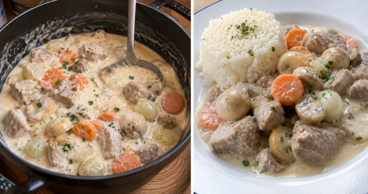 Blanquette z Cielęciny – Klasyczne Francuskie Danie w Kremowym Sosie