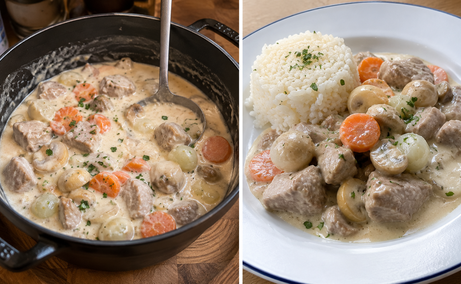 Blanquette z Cielęciny – Klasyczne Francuskie Danie w Kremowym Sosie