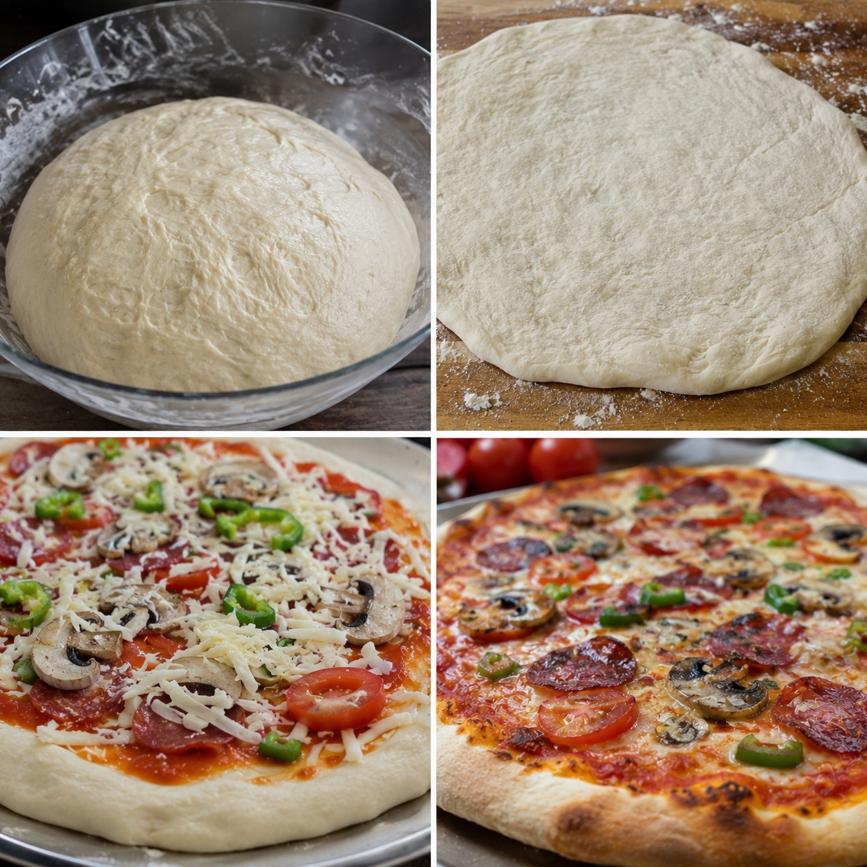 Łatwe Ciasto na Pizzę – Domowy Przepis, Który Zawsze Się Udaje