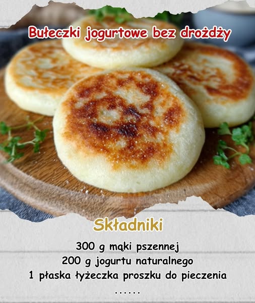Bułeczki Jogurtowe Bez Drożdży – Śniadanie z Patelni!