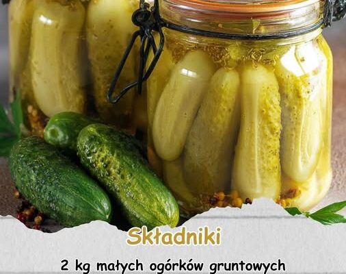 Ogórki w Zalewie Musztardowej – Chrupiące i Pikantne!