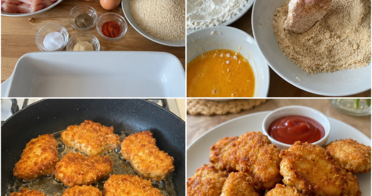 Domowe Nuggetsy z Kurczaka – Lepsze niż z Fast Fooda!