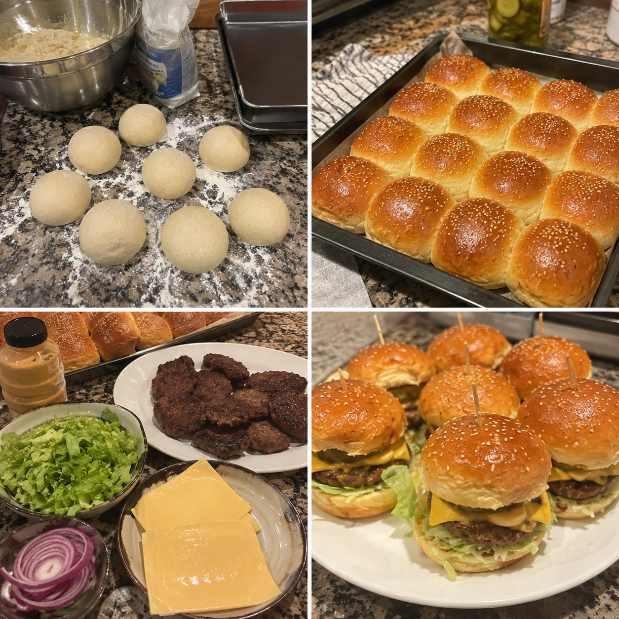 Domowe Suwaki do Burgerów (Mini Burgery) – Idealne na Imprezę i Rodzinny Obiad