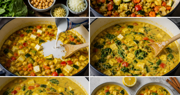 Wegańska Zupa Curry – Kremowa, Aromatyczna i Pełna Warzyw