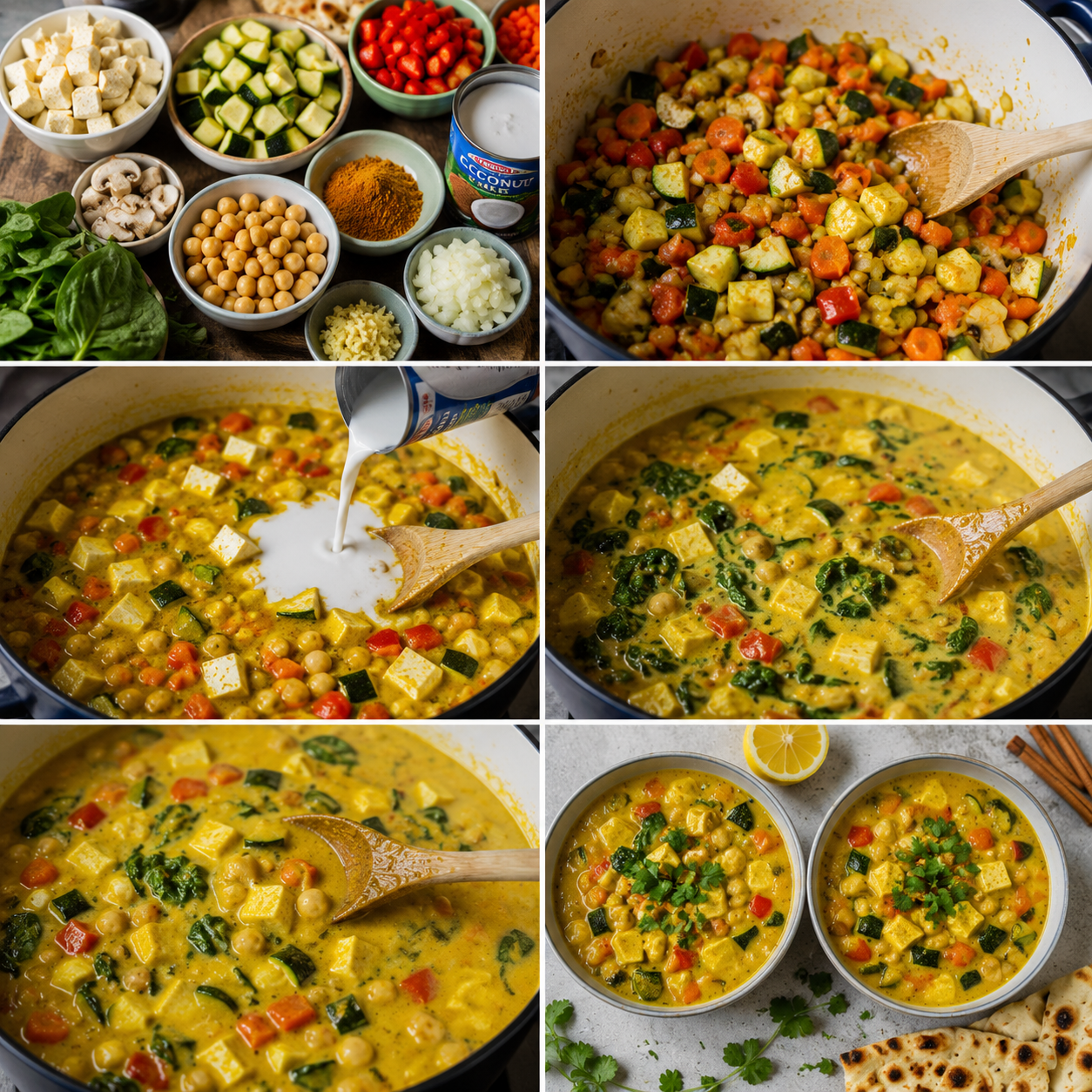 Wegańska Zupa Curry – Kremowa, Aromatyczna i Pełna Warzyw