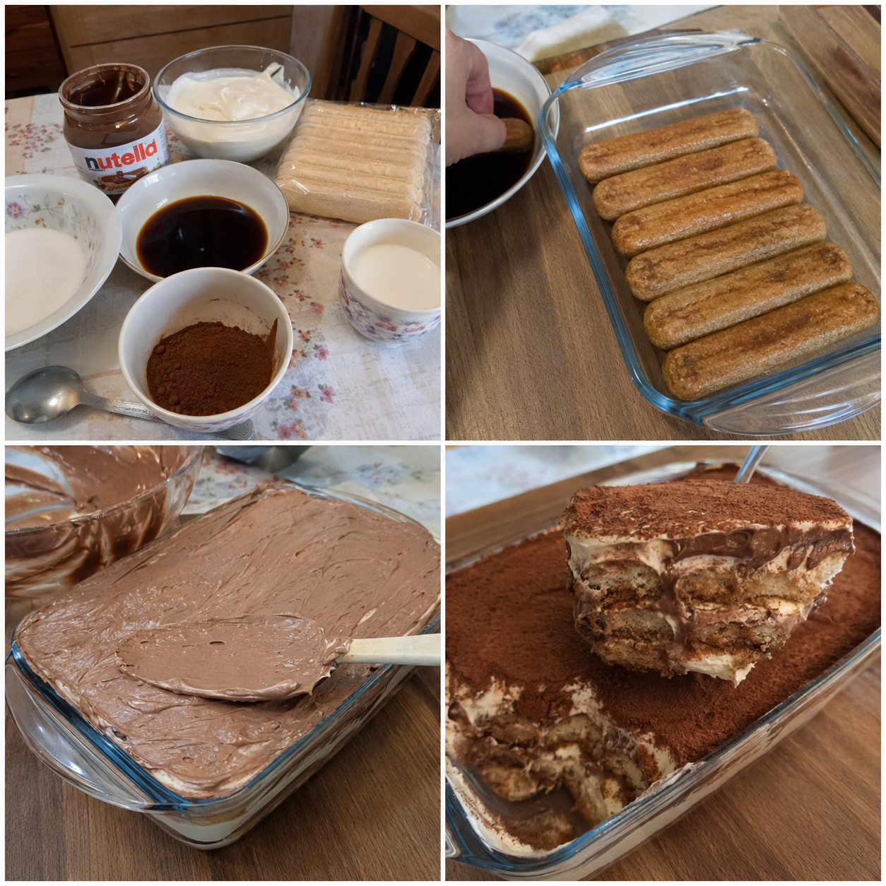 Pyszne Nutella Tiramisu dla Smakoszy – Kremowy Deser Bez Pieczenia