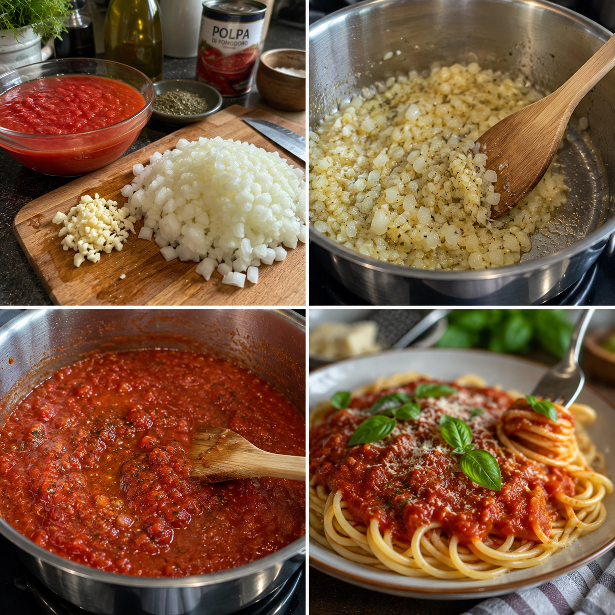 Domowy Sos Pomidorowy do Spaghetti – O Wiele Lepszy Niż ze Sklepu!