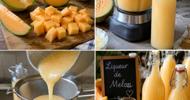 Domowe Meloncello – Kremowy i Aromatyczny Napój Melonowy Bez Alkoholu