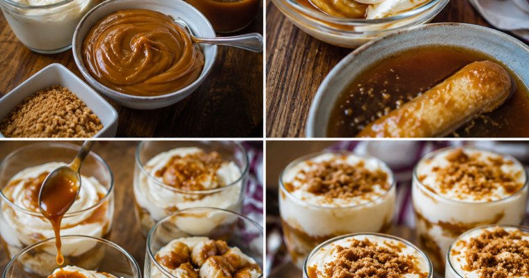 🍮 Tiramisu z Solonym Karmelem – Kremowe, Aksamitne i Bez Pieczenia