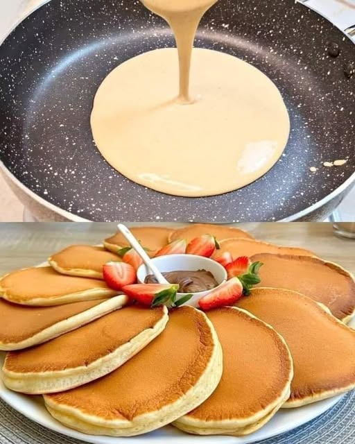 Puszyste naleśniki w zaledwie 5 minut – lekkie, miękkie i delikatne